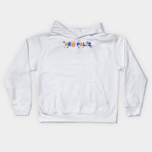 new paltz stars Kids Hoodie